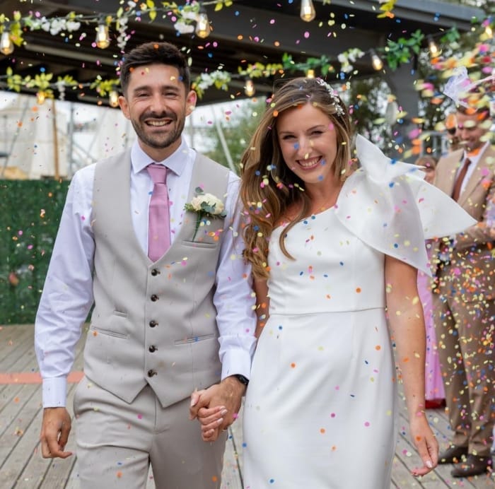 Hair and makeup for a wedding at Greenwich Yacht Club